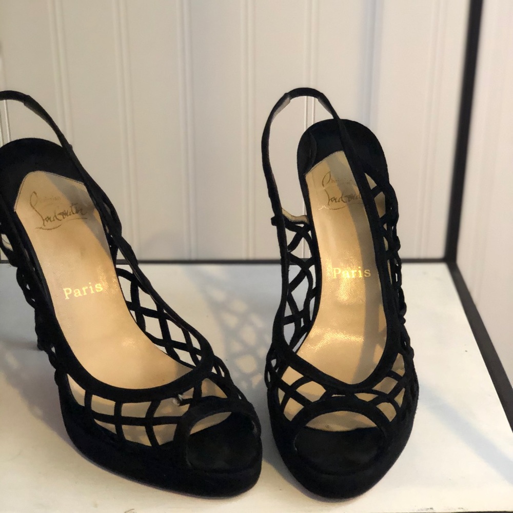 Christian Louboutin Nuit D’ete black heels